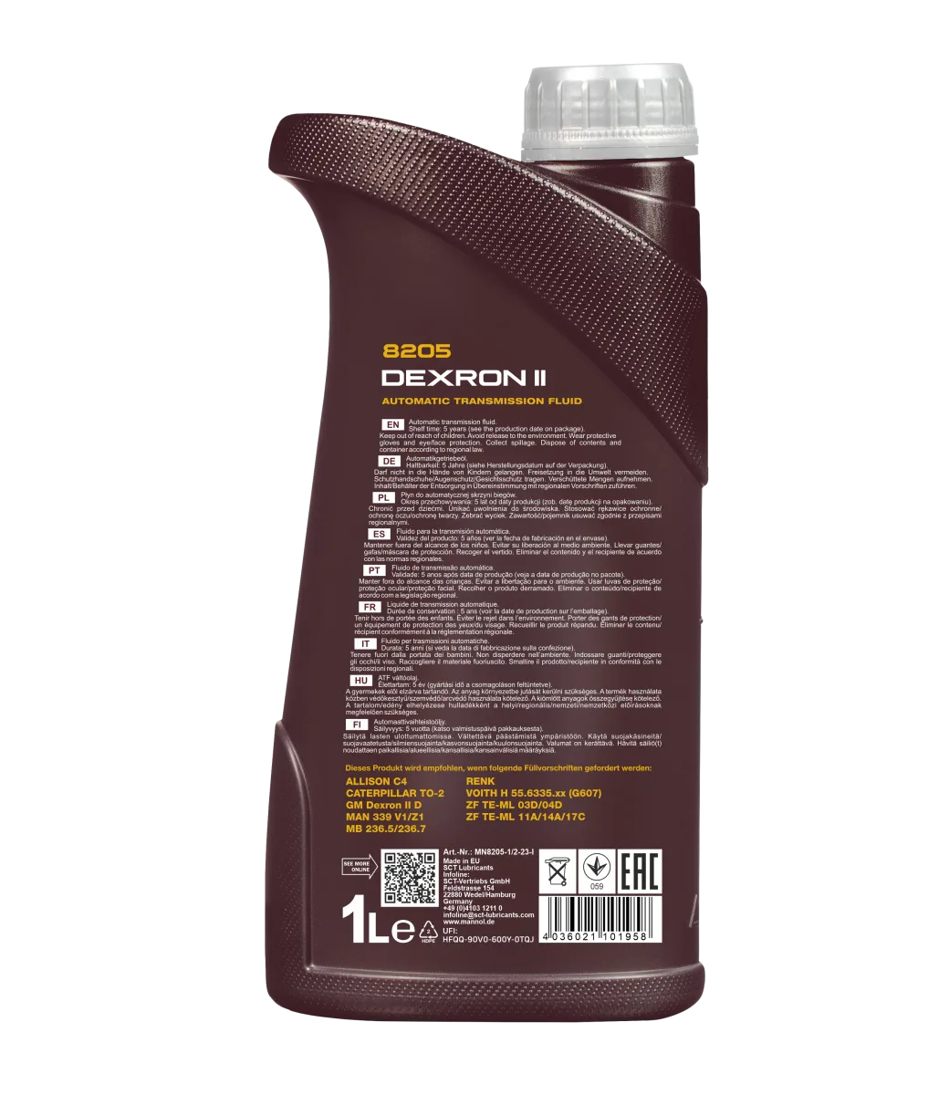 MANNOL Automatic ATF Dexron II 8205 1L product image 2