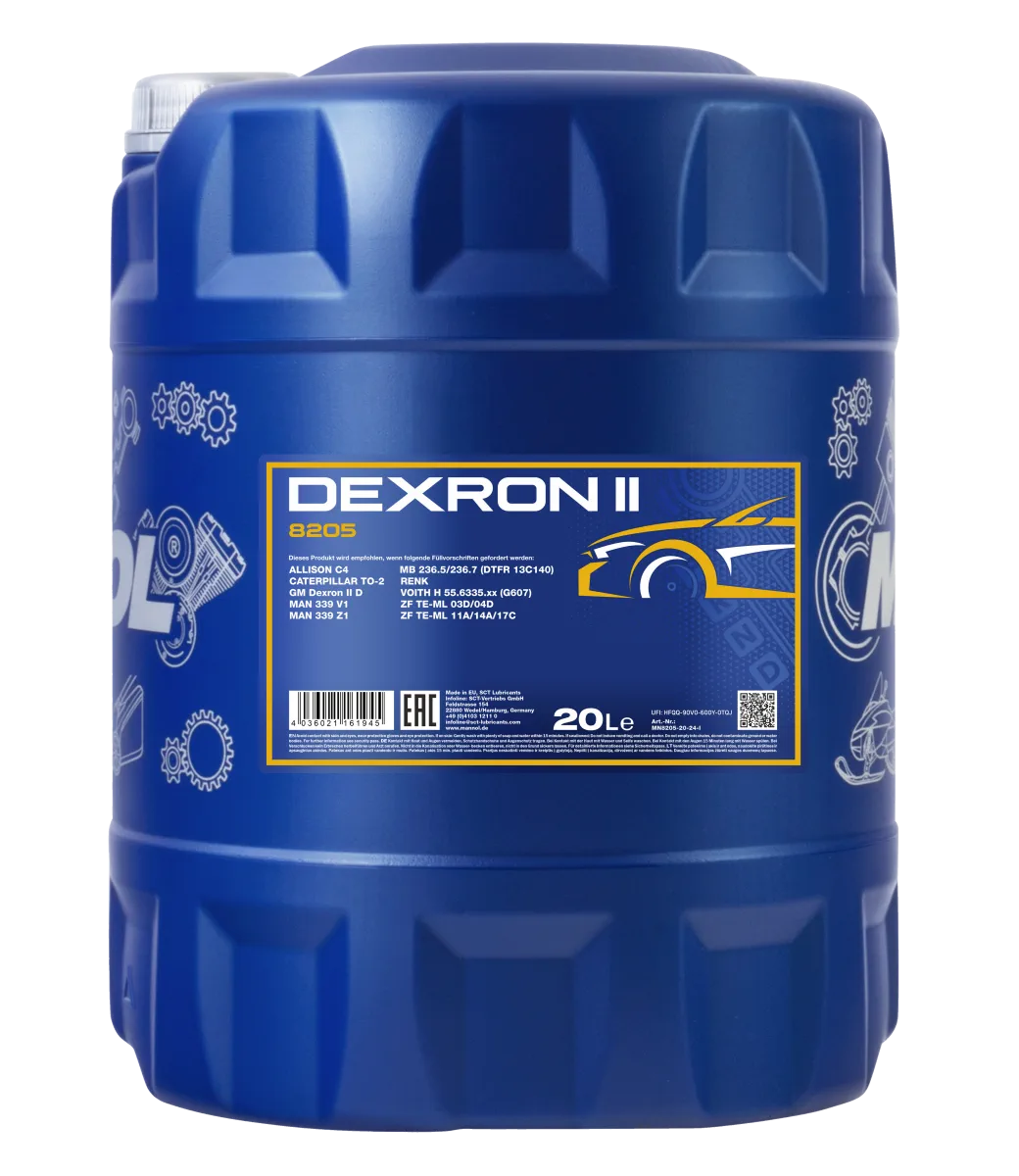 MANNOL Automatic ATF Dexron II 8205 20L product image