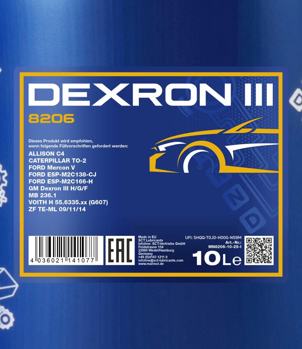 MANNOL Automatic Plus ATF Dexron III 8206 10L product image 2
