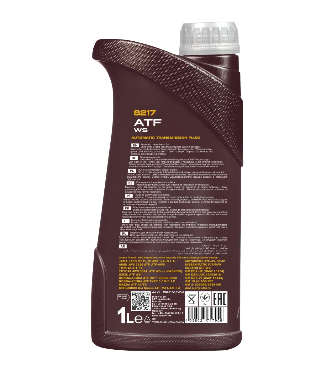 MANNOL ATF-WS 8217 1L product image 2