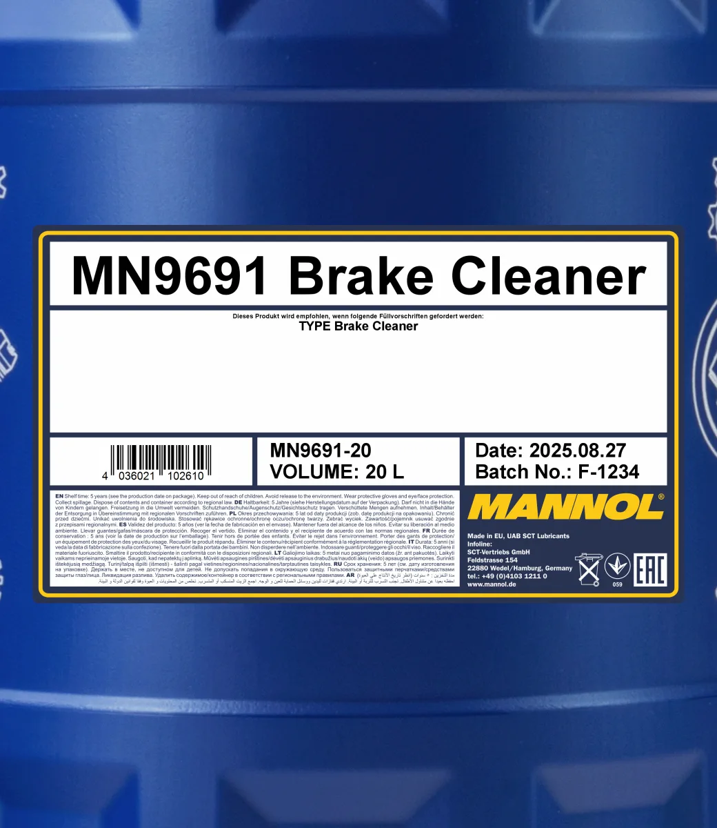 MANNOL Brake Cleaner 9691 20 L product image 2